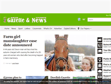 Tablet Screenshot of dawlishnewspapers.co.uk